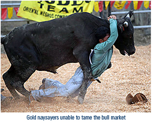 Gold Naysayers unable to tame the bull market