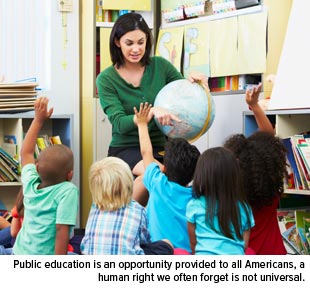 Public Education Opportunity to all Americans