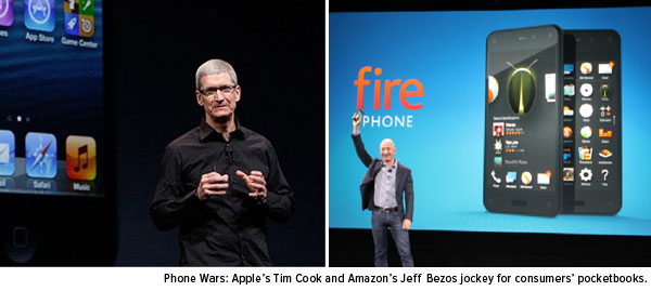 Phone-Wars-Apple-Tim-Cook-Amazon-Jeff-Bezos-jockey-consumers-pockebooks