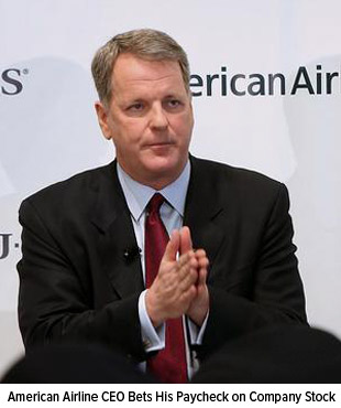 American Airlines CEO Bets his Paycheck on Company Stock