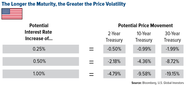 The Longer the Maturity, the Greater the PRice Volatility