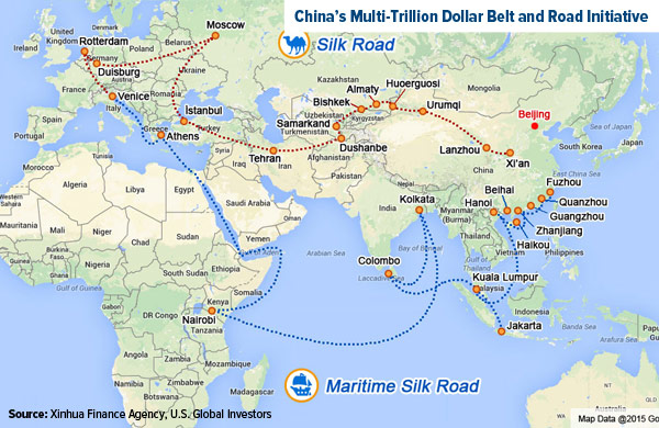 Chinas multi trillion dollar belt and road initiative