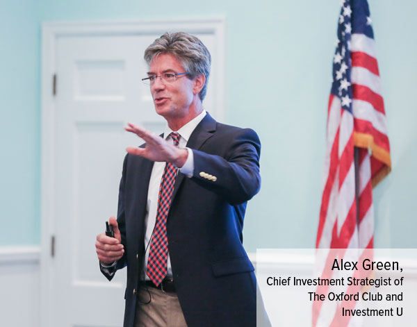 Alex Green Cheif Investment Strategist of The Oxford Club and Investment U