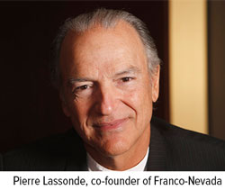 Pierre Lasonde Founder of Franco Nevada