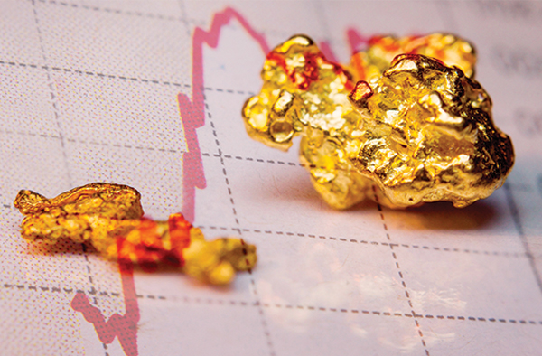 Gold Maintained its haven status during Monday's selloff