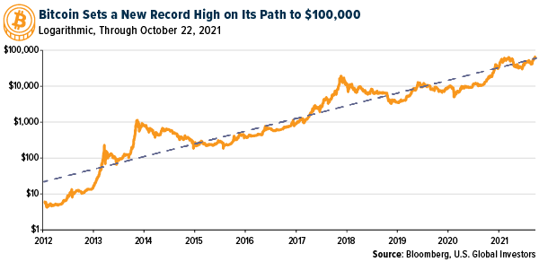 Bitcoin Sets a New Record High on Its Path to $100,000