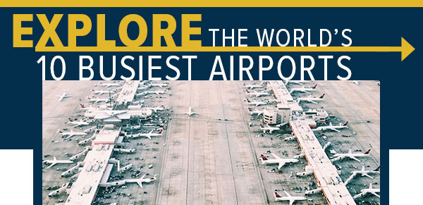 explore the world's 10 busiest airports in this slideshow
