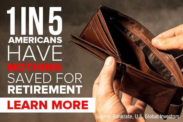 1 in 5 Americans have noting saved for retirement - Learn more