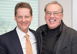 Robert Friedland from Ivanhoe and Frank Holmes