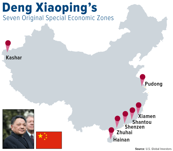Deng Xiaoping's Seven Original Special Economic Zones