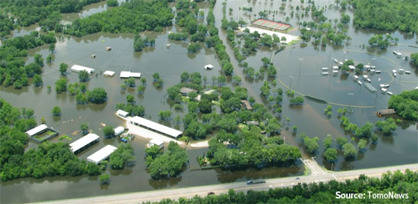 Hurricane Harvey named a 1000 year flood event