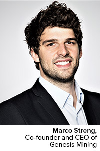 Marco Streng CEO and co-founder of Genesis Mining