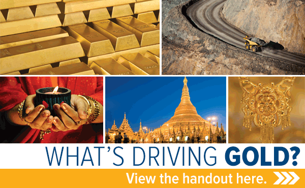 what's driving gold? download the handout here