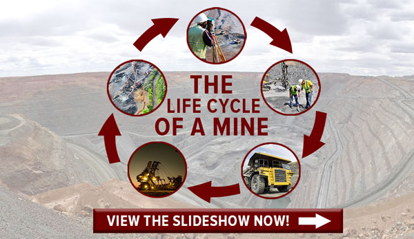 exlpore the lifecycle of a mine in this slideshow