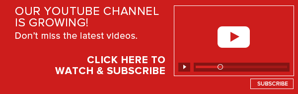 Our Youtube channel is growing! Don't miss the latest videos. - Click to watch & Subscribe!