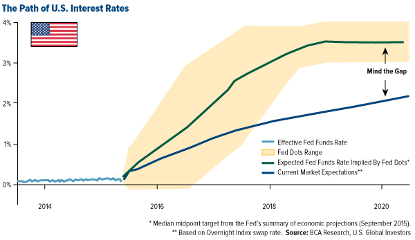 The Path of U.S. Interest Rates