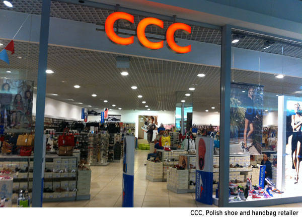 CCC, Polish shoe and handbag retailer