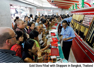 Gold Store Shoppers Thailand