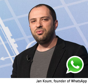 Jan Koum, founder of WhatsApp