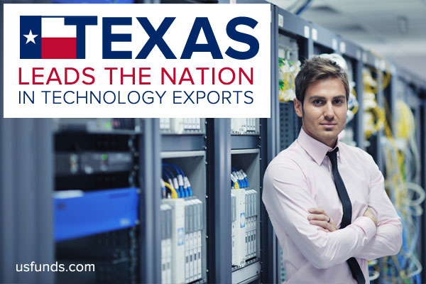 Texas Leads the Nation in Technology Exports