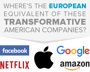 Where's the European Equivalent of these transformative american companies?