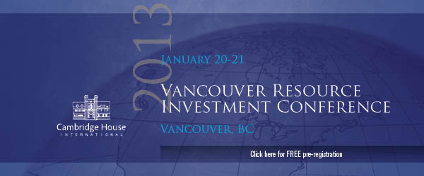 Cambridge Vancouver Resource Investment Converence