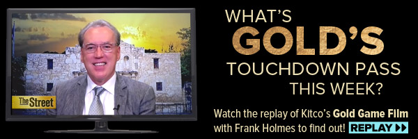 What's Gold's Touchdown Pass This week? Gold Game Film with Frank Holmes and Kitco News