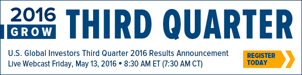 2016 GROW third Quarter Results Announcement