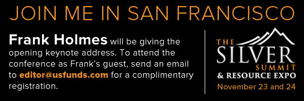 Join me in San Francisco - the Silver Summit and Resource Expo - November 23 and 24