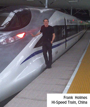 Frank Holmes Hi-Speed Train, China