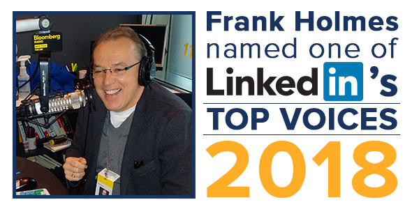 Frank Holmes named one of Linkedin's top voices 2018