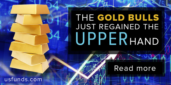 The gold bulls just regained the upper hand