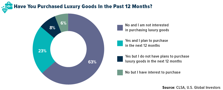 Have You Purchased Luxury Goods In The Past 12 Months?
